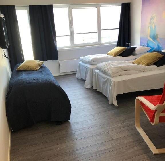 غرفة عائلية, Husnes Sentrum Hotell