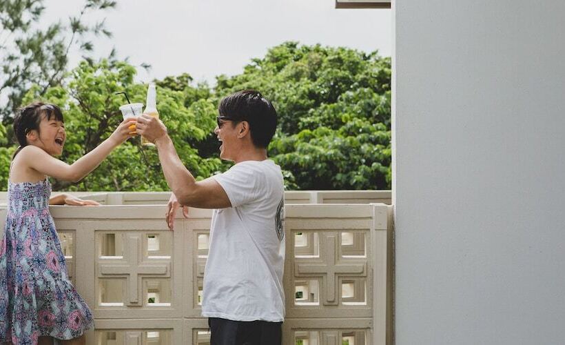 Люкс с Террасой, Hideout Okinawa Uruma