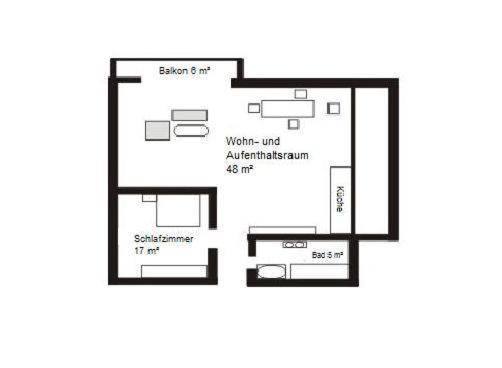 Апартаменты 1 Спальня, Bayersoier Hof