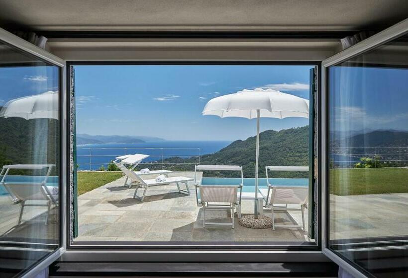سوییت با چشم‌انداز استخر, Il Leccio   Luxury Resort Portofino Monte