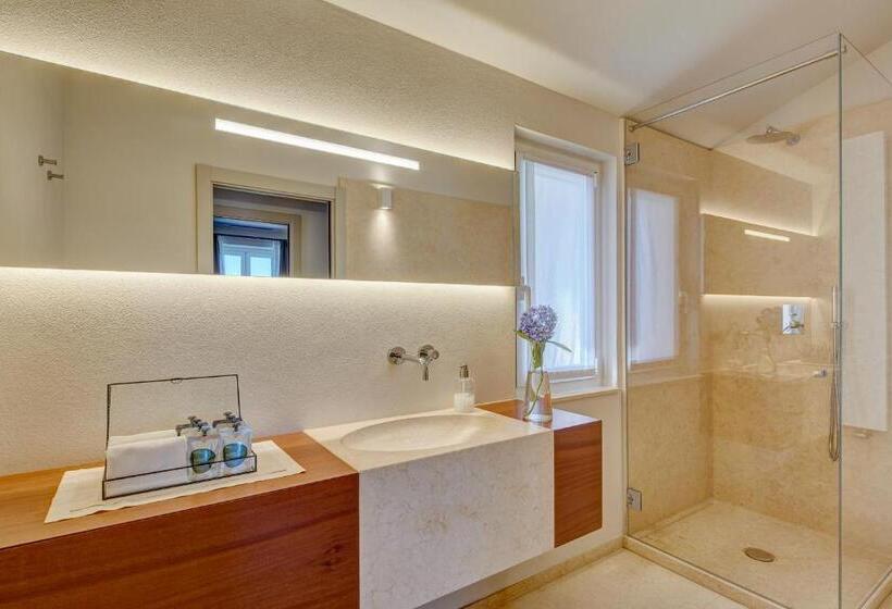 اتاق لوکس با چشم‌انداز دریا, Il Leccio   Luxury Resort Portofino Monte