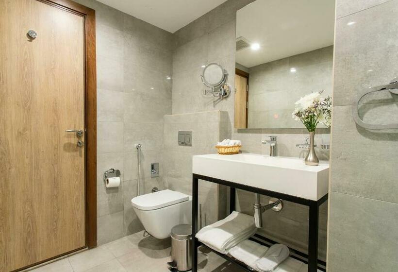 غرفة قياسية سرير كينج, Cindyan Apartments By The Quarter