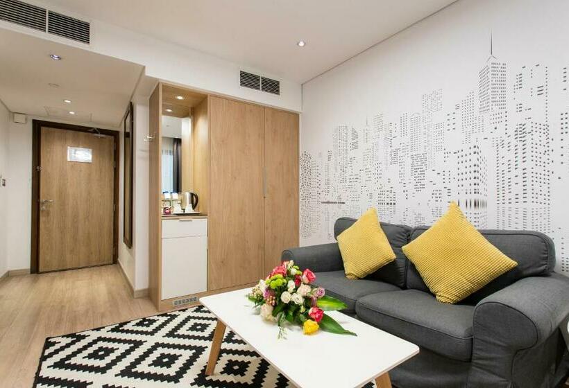 شقة غرفة واحدة, Cindyan Apartments By The Quarter