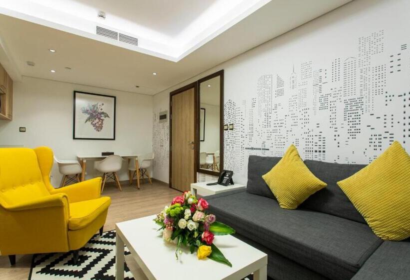 شقة غرفتين, Cindyan Apartments By The Quarter