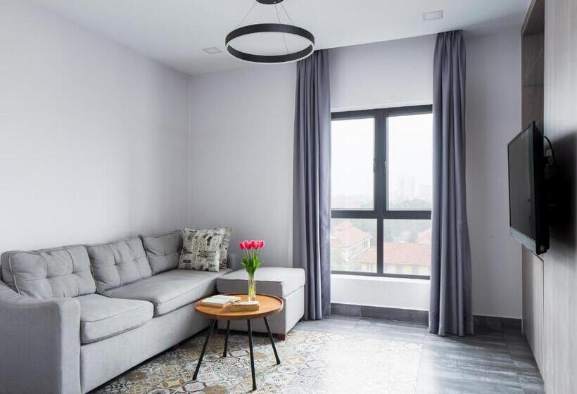 آپارتمان 2 خوابه, Phnom Penh 51 Hotel & Residences