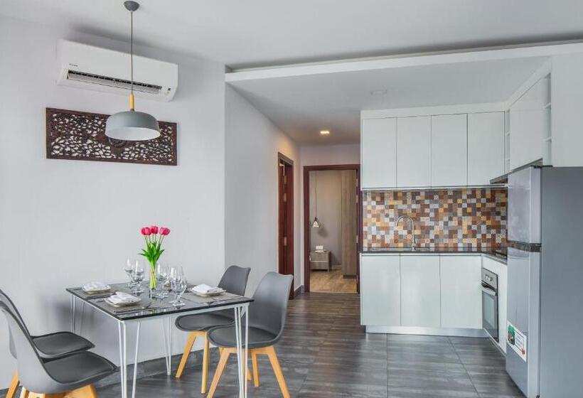Апартаменты 2 Спальни, Phnom Penh 51 Hotel & Residences