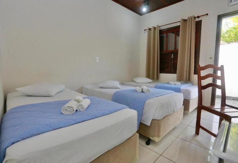 デラックストリプルルーム, Pousada Albamar Guarujá