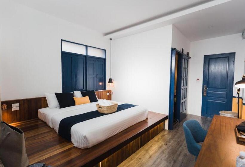 バルコニー付きデラックスルーム, Spinomad Hostel