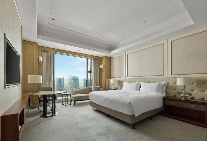 Номер Deluxe Кровать Кинг, The Langham Hefei