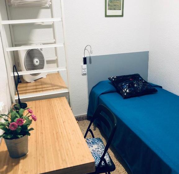 标准单人间共用浴室, Hostal Carlos Iii