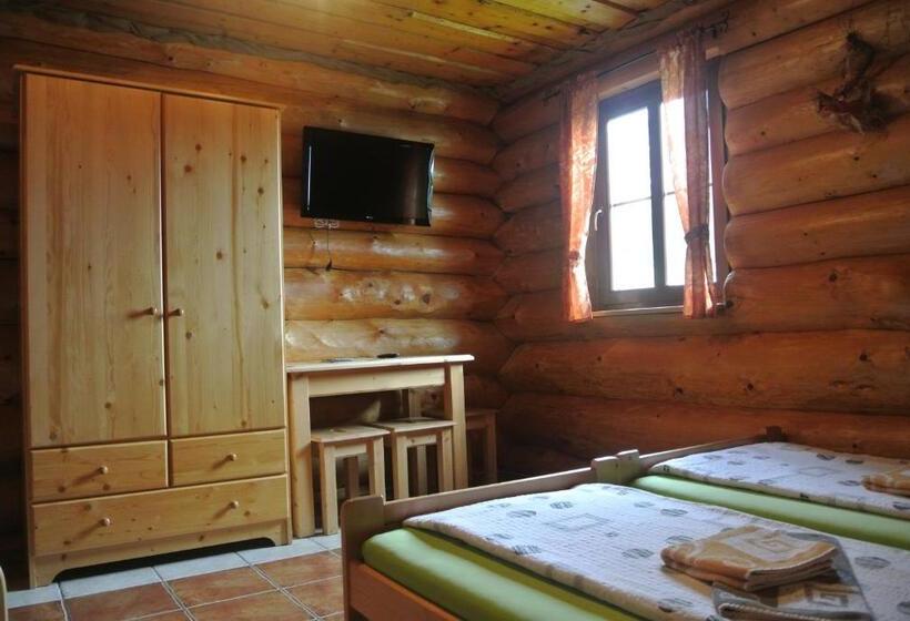 Трехместный Номер Стандарт Совместная Ванная, Chata   Srub Kašparáci