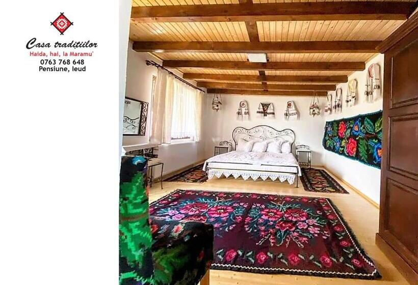 Номер Deluxe, Pensiunea Casa Traditiilor