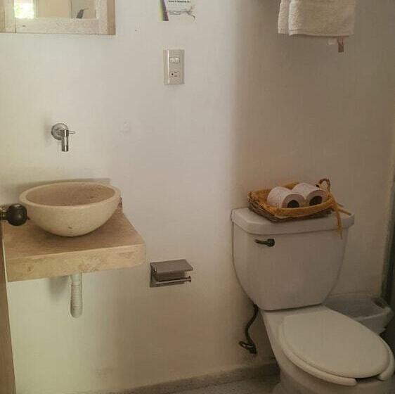 חדר סטנדרט שתי מיטות זוגיות, Villa Colibri Bacalar
