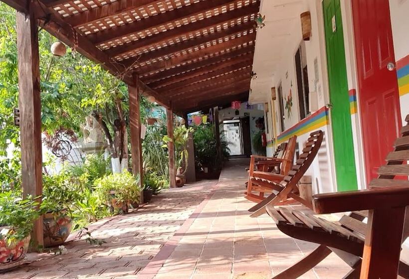 اتاق استاندارد با 2 تخت دوبل, Villa Colibri Bacalar
