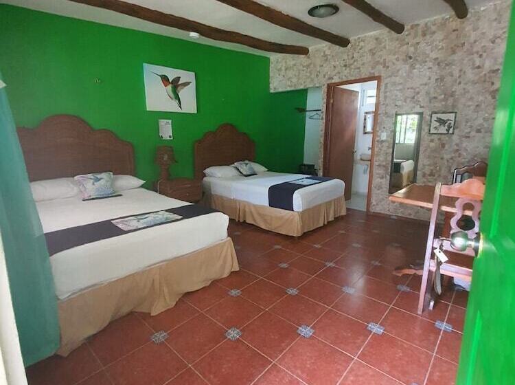 اتاق استاندارد با 2 تخت دوبل, Villa Colibri Bacalar