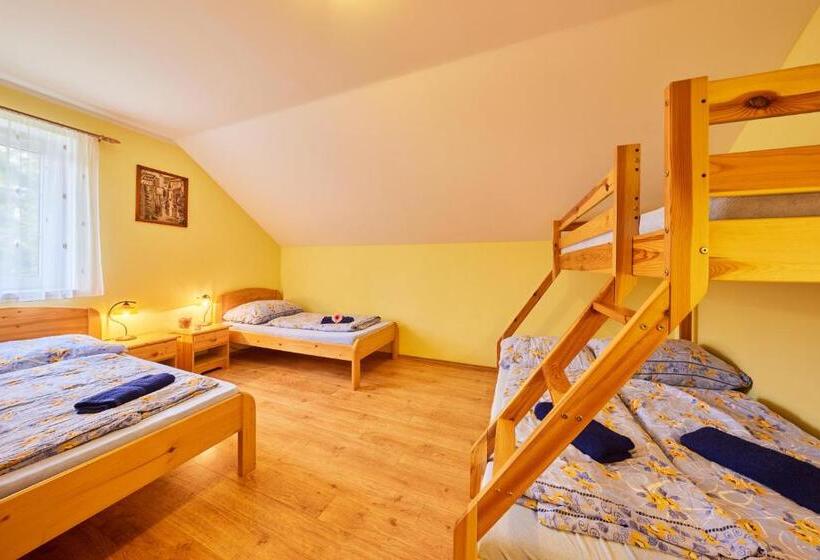اتاق استاندارد چهار تخته, Apartmány Eva