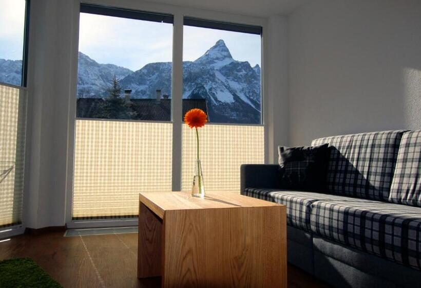 Апартаменты 1 Спальня, Appartementhotel Zugspitzhof