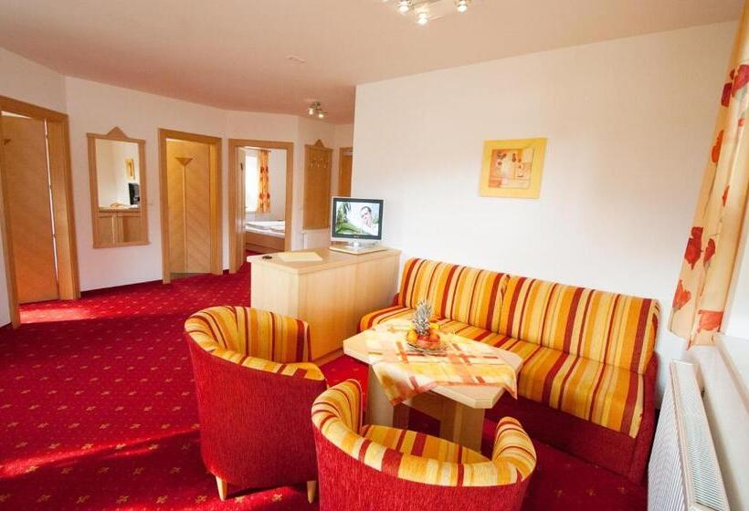 침실 2개 아파트, Appartementhotel Zugspitzhof