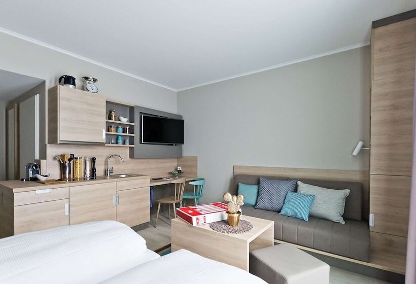 Номер Superior, Elaya Apartments Stuttgart Boeblingen Ehemals Arthotel Ana Living Boeblingen