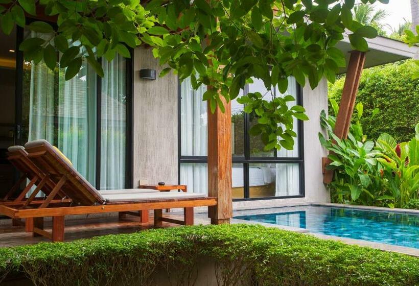 别墅: 1间卧室带游泳池, Chuz Villas Samui Sha Plus