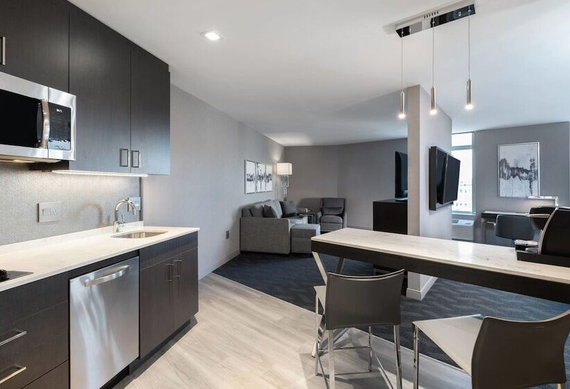 Студия Стандарт Двуспальная Кровать, Residence Inn Boston Downtown/south End