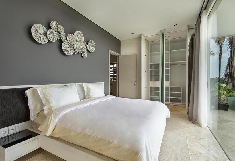 带2个卧室的套房, The Double View Mansions Bali