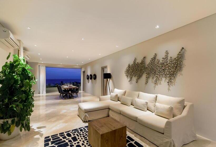 带1个卧室的顶楼公寓, The Double View Mansions Bali