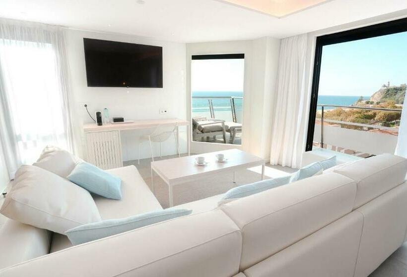 带海景的复工套房, Kaktus Hotel Kaktus Playa   Adults Recommended