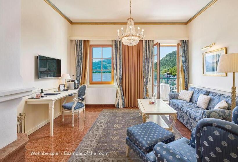 Superior suite with lake view, Grand Hotel Zell Am See