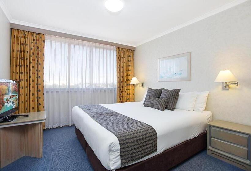 디럭스 스위트 킹 침대, Mid City Motel Warrnambool
