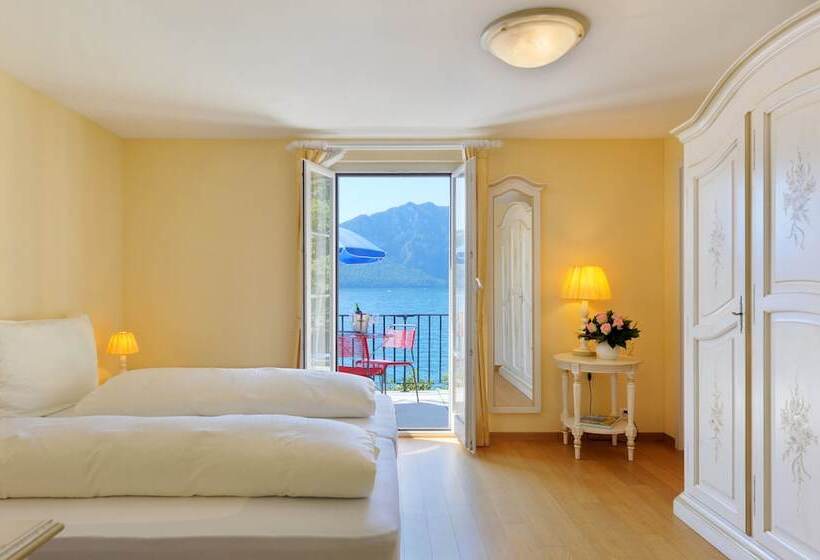 اتاق استاندارد با چشم‌انداز دریاچه, Seehof Hotel Du Lac