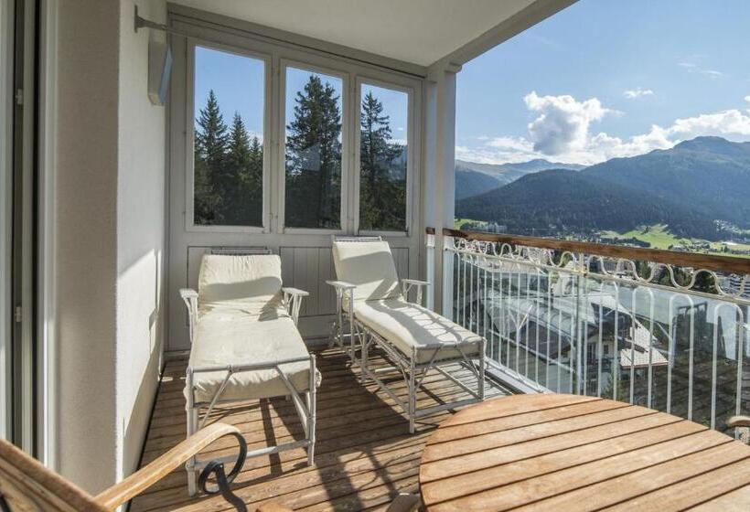 اتاق لوکس, Waldhotel & Spa Davos   For Body & Soul