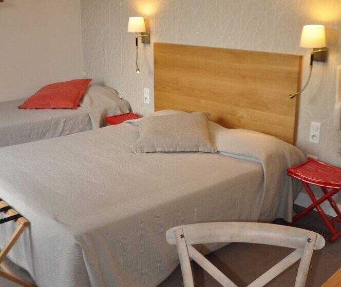 标准三人间, Logis Auberge Du Centre