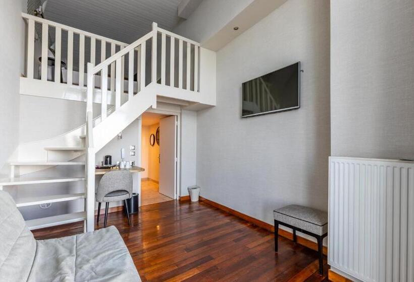 Pokój Duplex, Kyriad Saint Malo Centre Plage