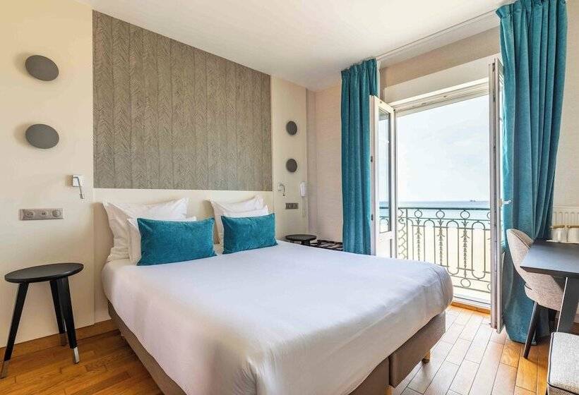 Pokój Standard Widok Morze, Kyriad Saint Malo Centre Plage