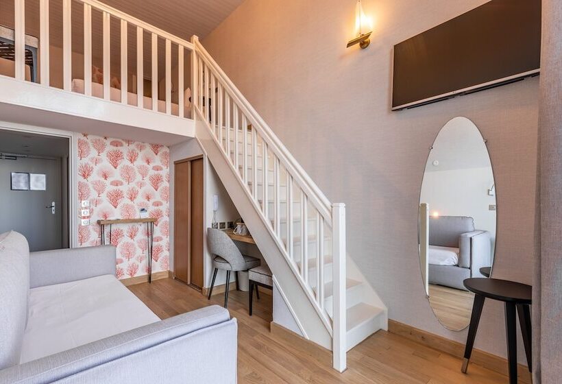 Pokój Duplex, Kyriad Saint Malo Centre Plage