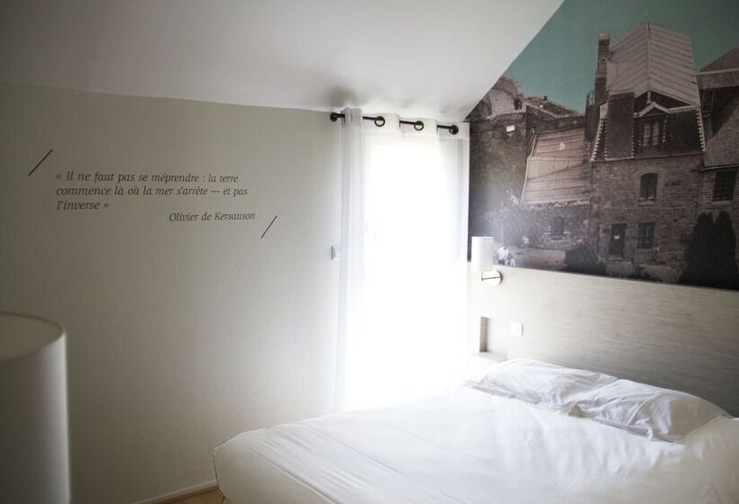 Номер Стандарт, Logis, Hôtel Au Chêne Vert, Saint Brieuc Nord