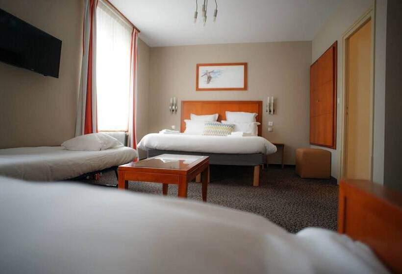 اتاق استاندارد چهار تخته, Logis Hôtel De L Europe