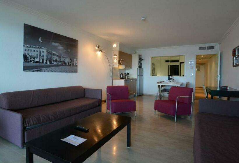 침실 1개 바다 전망 아파트, Aparthotel Adagio Nice Promenade Des Anglais