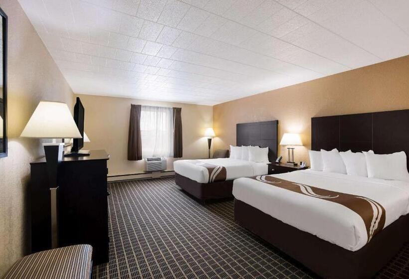 장애인을 위한 퀸사이즈 스탠다드 룸, Quality Inn & Suites Big Rapids Near University
