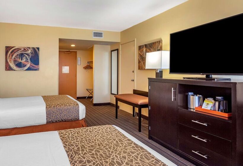 اتاق استاندارد با 2 تخت دوبل, Best Western The Plaza Hotel Honolulu Airport   Free Breakfast