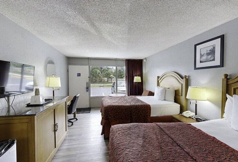 스탠다드 룸 더블 침대 2개, Days Inn By Wyndham Orlando Downtown