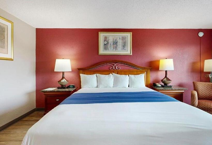 스탠다드 룸 킹사이즈 침대, Days Inn By Wyndham Orlando Downtown