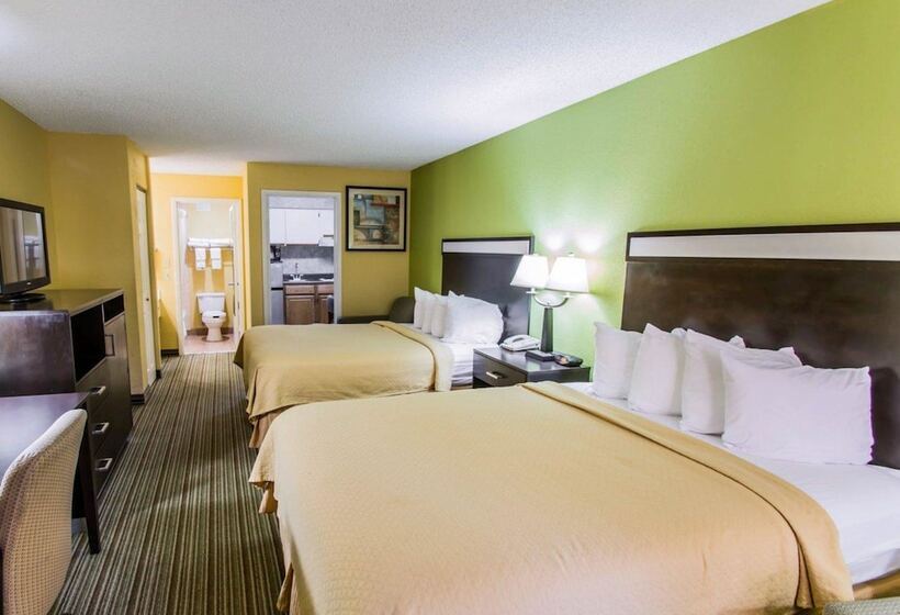 اتاق استاندارد با 2 تخت دوبل, Quality Inn Gainesville Near University