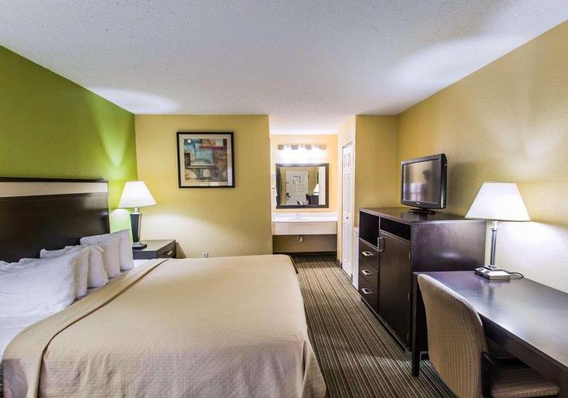 اتاق استاندارد با تخت بزرگ, Quality Inn Gainesville Near University