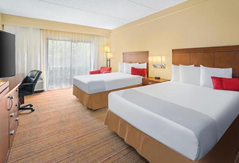 스탠다드 룸 더블 침대 2개, Super 8 By Wyndham Dallas Love Field Airport
