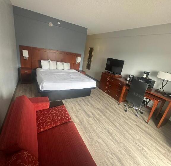 스탠다드 룸 킹사이즈 침대, Super 8 By Wyndham Dallas Love Field Airport