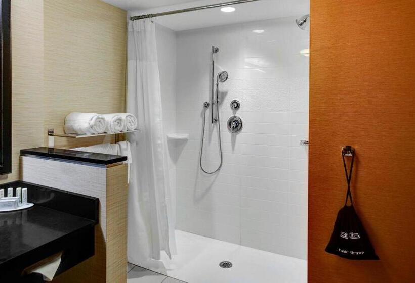 Номер Стандарт Кровать Кинг Адаптированный для Инвалидов, Fairfield Inn & Suites By Marriott Cape Cod Hyannis
