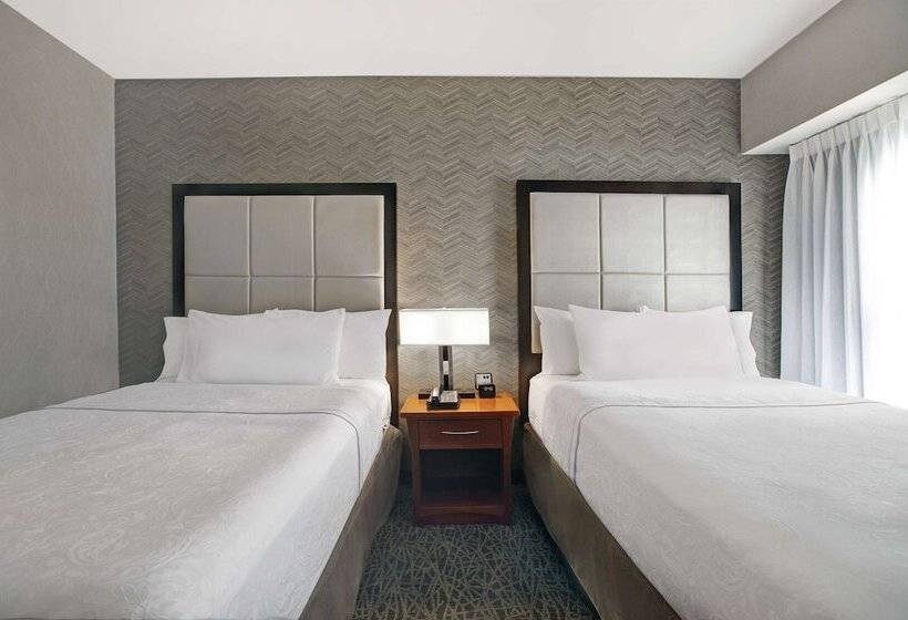 带2个卧室的套房, Homewood Suites By Hilton Chicago Lincolnshire