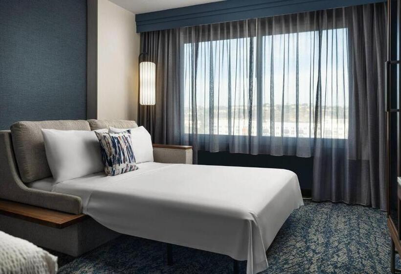 חדר סטנדרט עם מיטת קינג, Courtyard By Marriott San Diego Mission Valley/hotel Circle